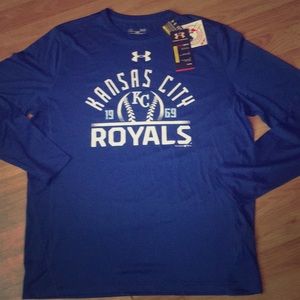 Men’s long sleeve under armour Royals shirt